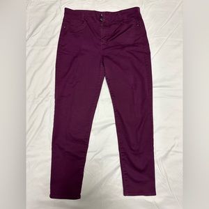 Size 17 purple/red women’s pants. Lightly worn.